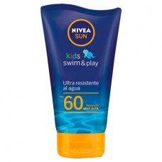 NIVEA SUN*PROT.SOLAR x150ml F60 KIDS SWIM-PLA