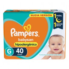 PAMPERS BABYSAN*HIPO MEGA x40un GDE