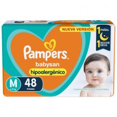 PAMPERS BABYSAN*HIPO MEGA x48un MED 