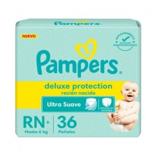 PAMPERS DELUXE PROTEC*MEGA x36un RN+  *