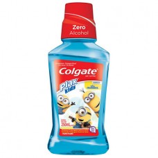 PLAX*ENJ.BUCAL x250ml KIDS MINIONS AZUL (B