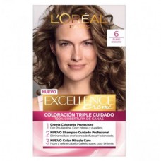 EXCELLENCE*KIT CREME 6 RUBIO OSCURO*