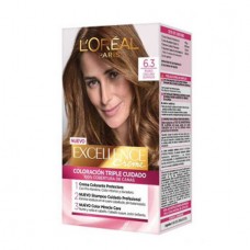 EXCELLENCE*KIT CREME 6.3 RUBIO OSC DORADO*