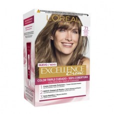 EXCELLENCE*KIT CREME 7.1 RUBIO CENIZA *
