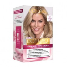 EXCELLENCE*KIT CREME 9.1 RUB MUY CL CENIZ *