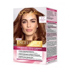 EXCELLENCE*KIT CREME 7.7 CHOCOLATE RUBIO *