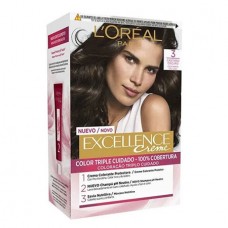 EXCELLENCE*KIT CREME 3 CASTAÑO OSCURO *