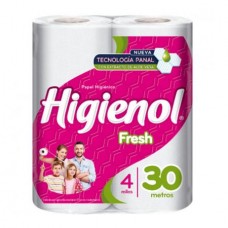 HIGIENOL FRESH*PAP.HIG x4un PANAL x30mt 
