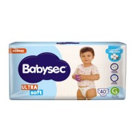 BABYSEC ULTRASOFT*HIPER GDE x40un *