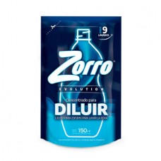 ZORRO*JAB LIQ x150ml P/DILUIR EVOLUTION CONCE