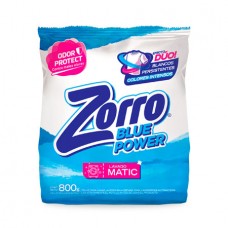 ZORRO*J.POLVO MATIC x800g BLUE POWER *