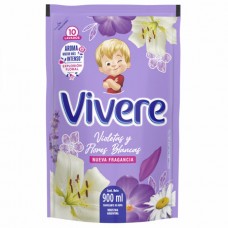 VIVERE*SUAV EPACK x900ml VIOLETAS Y FLOR DP
