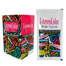 ESTEREO COLOR*FUNKY COLORS NARANJA FLUO NEON