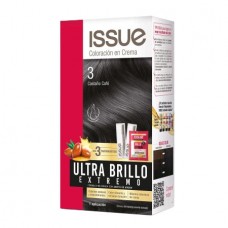 ISSUE*KIT BRILLO EXT ULTRA 3 CASTAÑO CAFE *