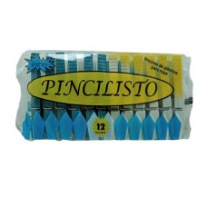 BROCHES PLASTICOS  X 12un PINCILISTO