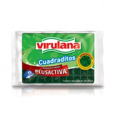 ESPONJA VIRULANA CON CUADRADITOS