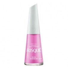 RISQUE*ESMALTE CREMOSO ROSE BOMBOM
