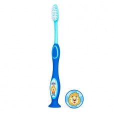 CHICCO*CEP DE DIENTES C/TAPA 3-6m VERDE