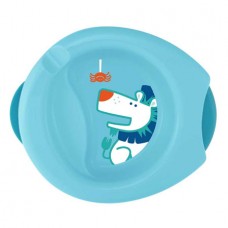 CHICCO*PLATO FACIL ALIMENTACION 6m+ CELESTE