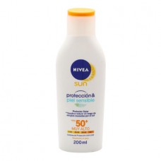 NIVEA SUN*PROT.SOLAR x200ml F50 PIEL SENSIB *