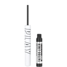 MAYBEL*DELIN.LIQ.TATTOO LINER PLAY DEFEND