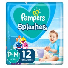 PAMPERS SPLASHERS *REG x12un PEQ-MED 