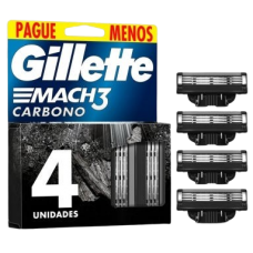 MACH 3*CARTUCHOS x4un CARBONO