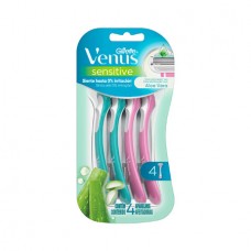 GILLETTE*VENUS.MAQUINA x4un SENSITIVE *