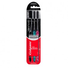 COLGATE*CEP. SLIMSOFT x3un CARBON SUAVE (B