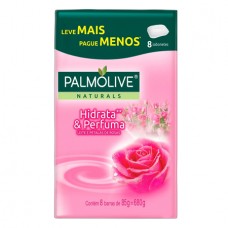 PALMOLIVE*NAT.JAB.PACK 8x85g C/L Y PET DE ROS