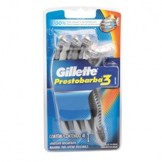 PRESTOBARBA 3*MAQ.AFEITAR x4un EXTRA SUAVE