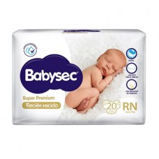 BABYSEC SUPER PREMIUM*RECIEN NACIDO x20un *