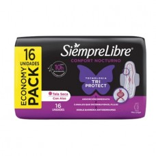 S.LIBRE*TOALLAS x16un ADAPT PLUS NOCHE/DIA (B
