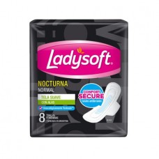 LADYSOFT*TOALLAS x8un C/ALAS NOCT SOFT NOR *