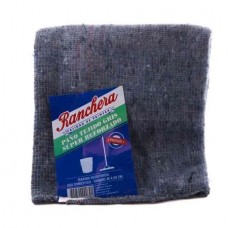 RANCHERA*TRAPO DE PISO TEJIDO GRIS REFORZADO