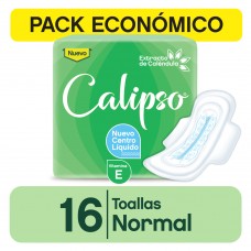 CALIPSO*TOALLAS x16un PLUS NORMAL C/VIT *