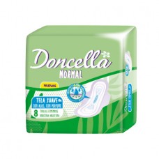 DONCELLA*TOALLAS x8un C/DEO.C/ALAS POCKET