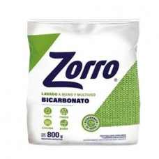 ZORRO*J.POLVO REGULAR x800g BICARBONATO