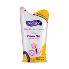 ALGABO*JAB.LIQ/ECOPACK x300ml FLOWER MIX DELI