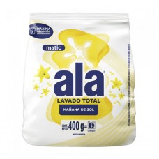 ALA*J.POLVO MATIC x400g ECO LAV MAÑ DE SOL (B
