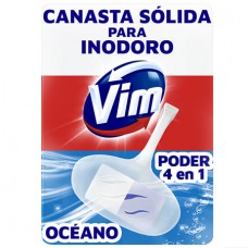 VIM*CANASTA P/INODORO x35g 4EN1 OCEANO