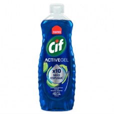 CIF*LAVAVAJILLA ACT GEL x750ml CONC ORIGINAL*