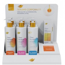 DOVE*EXHIBIDOR SERUM CORP MIX 6x400ML+100ML