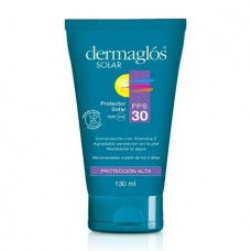 DERMAGLOS*PROT.SOLAR POMO x130ml FPS 30