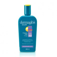 DERMAGLOS*PROT.SOLAR x200ml F50 P.ALTA