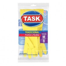 GUANTES TASK TRADICIONAL S (AMARILLO)