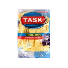 GUANTES TASK TRADICIONAL M (AMARILLO)