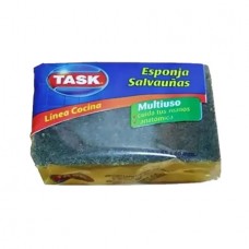 TASK*ESPONJA C/FIBRA xund SALVAUÑAS