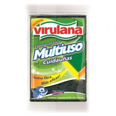 VIRULANA*ESPONJA C/FIBRA MULTIUSO CUIDAU#AS