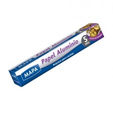 MAPA*PAPEL ALUMINIO x5mts